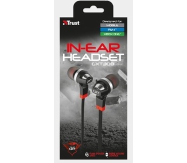 Trust Gaming 21045 GXT 308 In-Ohr-Gaming-Headset schwarz (Zwart)