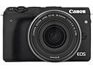 Canon EOS M3 + EF-M 18-55mm f/3.5-5.6 IS STM Zwart