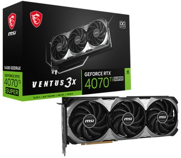 MSI GeForce RTX 4070 Ti SUPER 16G VENTUS 3X OC