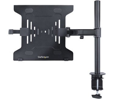 Startech.com Laptop Bureausteun, Monitor en Laptop Beugel, Schermen tot 34in (8kg) & Laptops (4.5kg), Gearticuleerde VESA Laptopsteun, Bureauklem/Doorvoertule