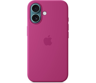Apple Siliconen Back Cover met MagSafe - iPhone 16 Roze