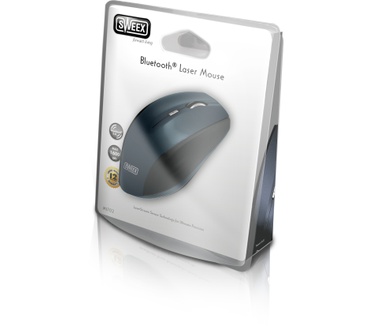 Sweex MI702 Bluetooth Laser Mouse (Blauw)
