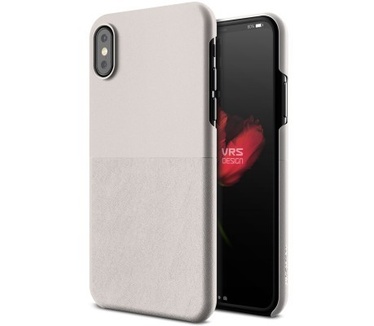 VRS Design Skin Fit Apple iPhone X Hoesje Light Pebble