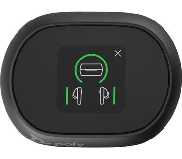Poly Voyager Free 60+ UC Carbon Black Earbuds + BT700 USB-C-adapter + oplaadcase met touchscreen