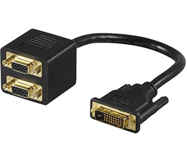 Wentronic DVI-I - 2x SVGA, PL