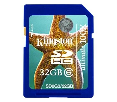 Kingston SDHC Ultimate 32GB
