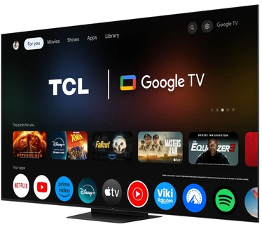 TCL 85MQLED85K Zwart