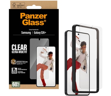 PanzerGlass PanzerGlass® Screen Protector Samsung Galaxy S26+ | Ultra-Wide Fit w. EasyAligner