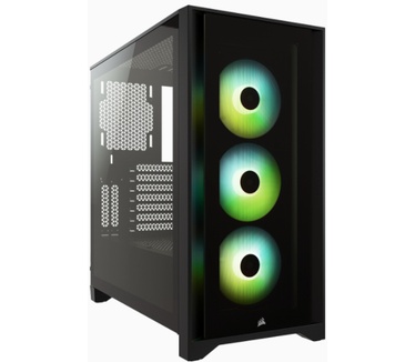 Corsair iCUE 4000X RGB Tempered Glass Zwart
