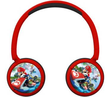 OTL Technologies Mario Kart Kids Wireless Headphones (Rood)
