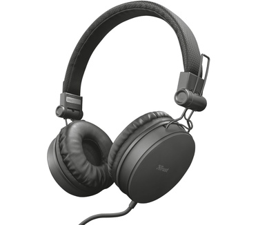 Trust Tones Wired Headphones (Zwart)