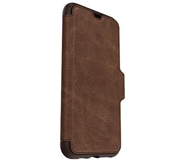 Otterbox Strada Premium Leather Folio Case (iPhone XS Max) Bruin