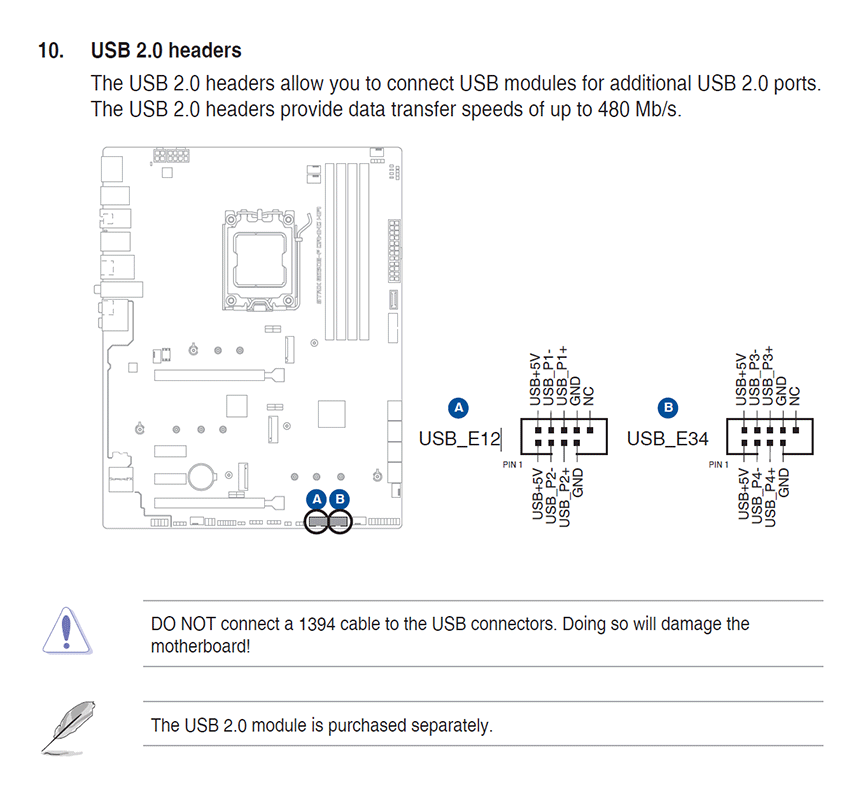 Genoeg usb headers voor case? - Componenten koopadvies - GoT