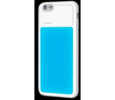 Lumdoo Apple iPhone 6 Duo Cover White/Blue