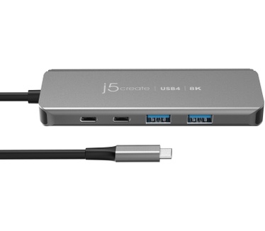 j5create JCH453-N USB4® 8K60 Slim Hub