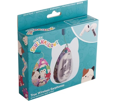 Squishmallows TWS Bluetooth hoofdtelefoon