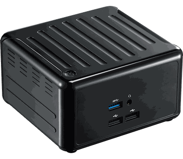 ASRock 4X4 BOX-R1000M Barebone - Zwart