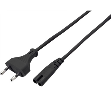 Conrad SY-5043508 Strom Anschlusskabel Schwarz 5.00 m