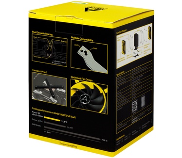 Arctic Freezer 33 eSports Edition Geel