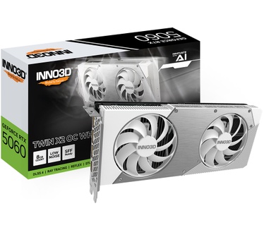 INNO3D GeForce RTX 5060 TWIN X2 OC WHITE