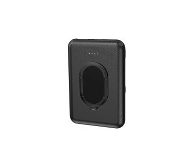 4smarts VoltHub UltiMag. Capaciteit van de accu/batterij: 5000 mAh, Batterijtechnologie: Lithium-Polymeer (LiPo). USB A-uitvoerpoorten: 1, Aantal USB-Type-C-poorten: 1. Draadloos opladen. Output current: 2,1 A. Kleur van het product: Zwart