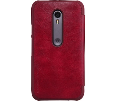Nillkin Qin PU Leder Book Case Motorola Moto G 3rd Gen. - Rood