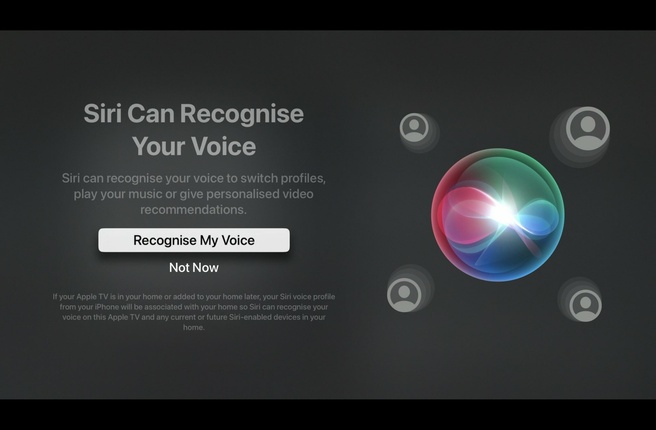 Apple TV Siri