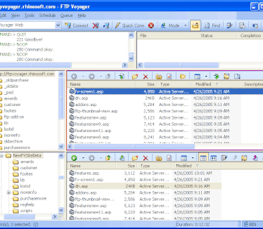 FTP Voyager screenshot