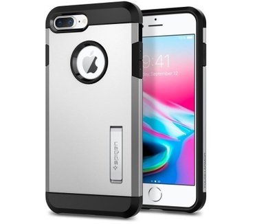 Spigen Apple iPhone 8 Plus Hoesje Tough Armor 2 Zilver