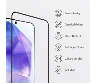 Accezz glas screenprotector met anti-dust applicator