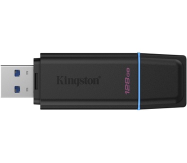 Kingston 128GB Portable USB 3.2 Gen 1 DataTraveler Exodia Black/Blue