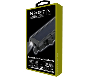 Sandberg Outdoor Solar Powerbank 24000