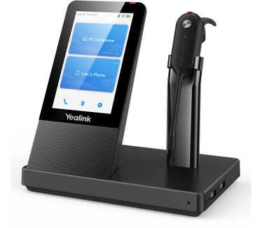 Yealink WH67 DECT Draadloze Headset UC (Zwart)