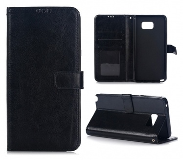 Kees Luxe Portemonnee Hoesje Samsung Galaxy Note 5 - Zwart