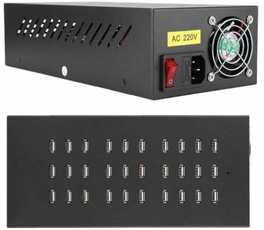 30-Port USB Hub (Quick Charge)