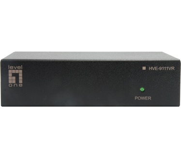 LevelOne VGA Audio over Cat.5 Receiver, 300m