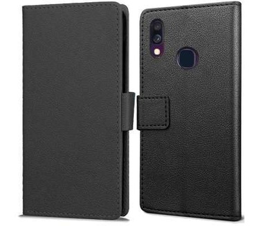 qMust Xiaomi Redmi Note 7 Wallet Hoesje Zwart