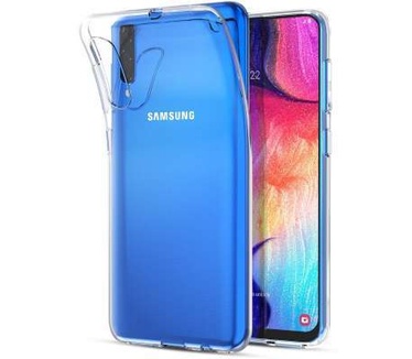 qMust Samsung Galaxy A30s Flexibel Hoesje Transparant