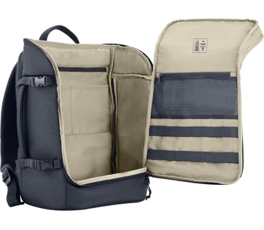 HP Travel 15,6 blauwe laptopbackpack, 25 liter