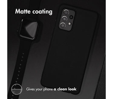 Accezz Color Backcover voor de Samsung Galaxy A57 (5G) - Zwart