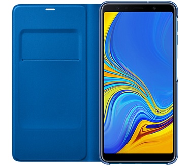 Samsung Galaxy A7 (2018) Wallet Cover (Galaxy A7 (2018)) Blauw