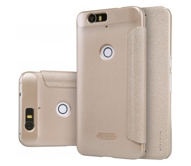 Nillkin Leather Case Huawei Nexus 6P - Sparkle Series - Gold