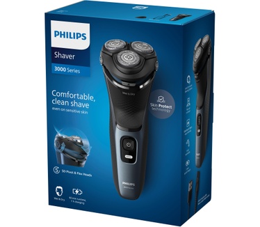 Philips Shaver 3000 Series S3144/00 Elektrisch scheerapparaat voor nat en droog scheren