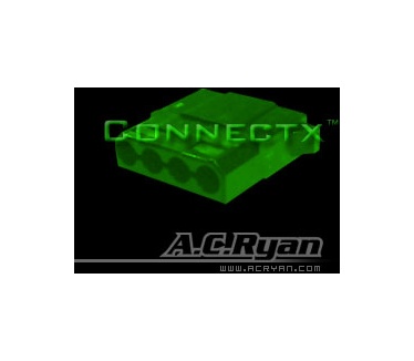 AC Ryan ACR-CB7808 ConnectX Molex 4pin Female (UV Groen)
