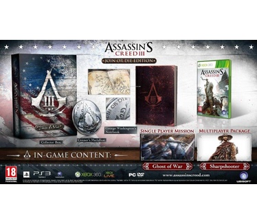 Assassin's Creed III (Join or Die Edition), Xbox 360