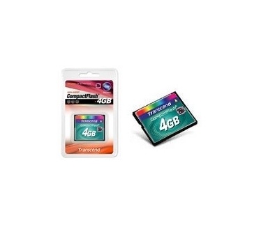 Transcend 4GB 266x CompactFlash Card
