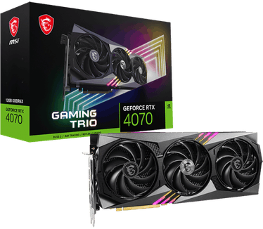 MSI GeForce RTX 4070 GAMING TRIO 12G
