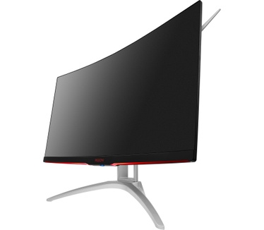 AOC AG272FCX Zilver, Zwart