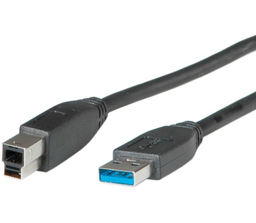Roline USB 3.0 kabel, type A-B 0,8m