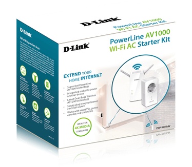 D-Link AV1000 WiFi AC Starter Kit DHP-W611AV